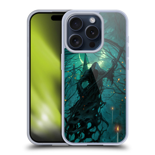 Christos Karapanos Key Art It's Just The Wind Soft Gel Case for Apple iPhone 15 Pro