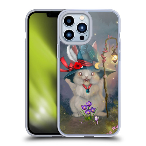 Ash Evans Graphics Magic Bunny Soft Gel Case for Apple iPhone 13 Pro Max