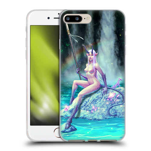 Christos Karapanos Key Art The Waterfall Soft Gel Case for Apple iPhone 7 Plus / iPhone 8 Plus