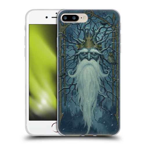 Christos Karapanos Key Art Winter Soft Gel Case for Apple iPhone 7 Plus / iPhone 8 Plus