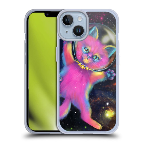 Ash Evans Graphics Lost In Space Soft Gel Case for Apple iPhone 14