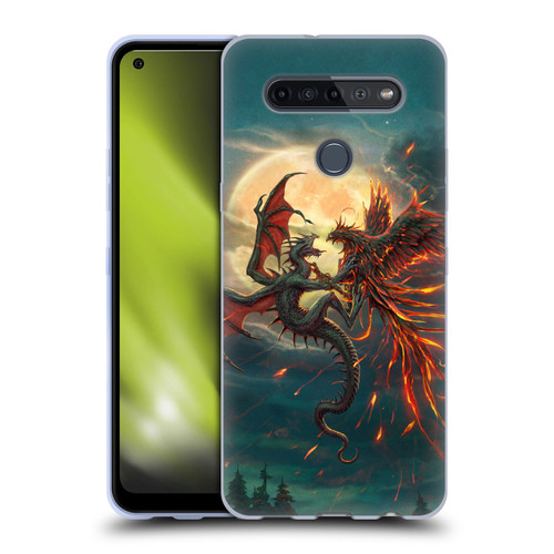 Christos Karapanos Key Art Against Soft Gel Case for LG K51S