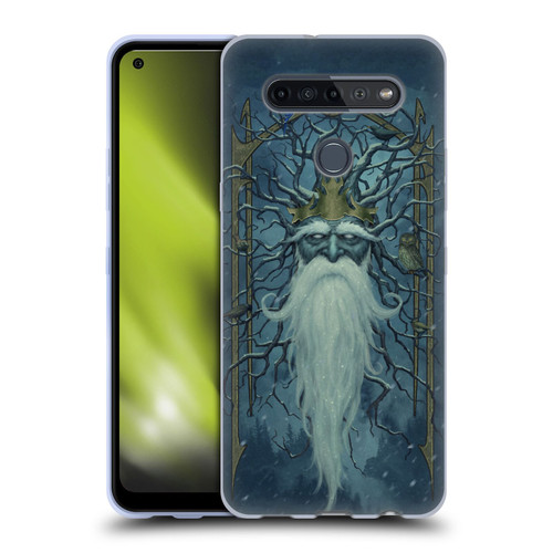 Christos Karapanos Key Art Winter Soft Gel Case for LG K51S