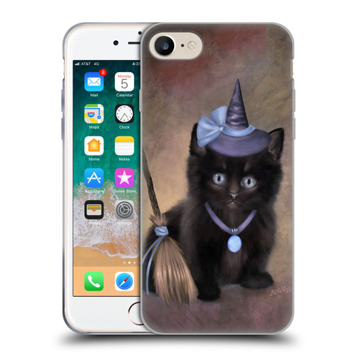 Ash Evans Graphics Broomstick Soft Gel Case for Apple iPhone 7 / 8 / SE 2020 & 2022