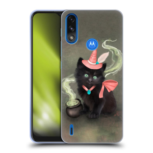 Ash Evans Graphics Familiar Spell Soft Gel Case for Motorola Moto E7 Power / Moto E7i Power