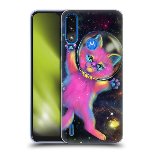 Ash Evans Graphics Lost In Space Soft Gel Case for Motorola Moto E7 Power / Moto E7i Power