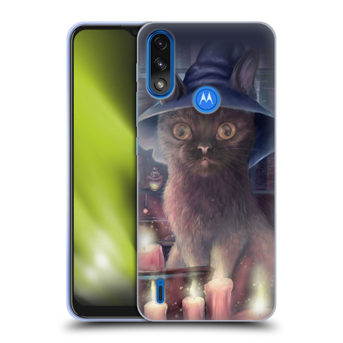 Ash Evans Graphics Toil And Trouble Soft Gel Case for Motorola Moto E7 Power / Moto E7i Power