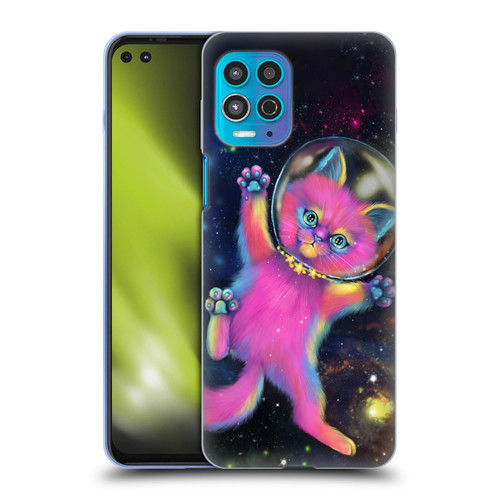 Ash Evans Graphics Lost In Space Soft Gel Case for Motorola Moto G100