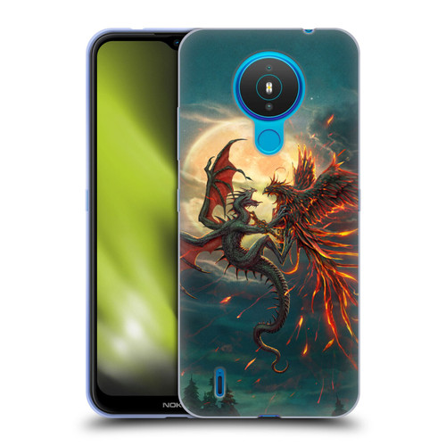 Christos Karapanos Key Art Against Soft Gel Case for Nokia 1.4