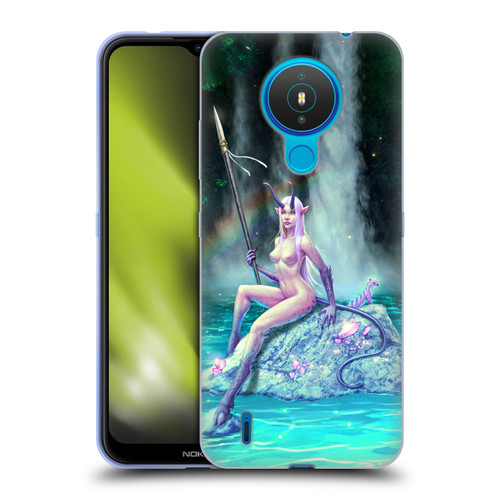 Christos Karapanos Key Art The Waterfall Soft Gel Case for Nokia 1.4