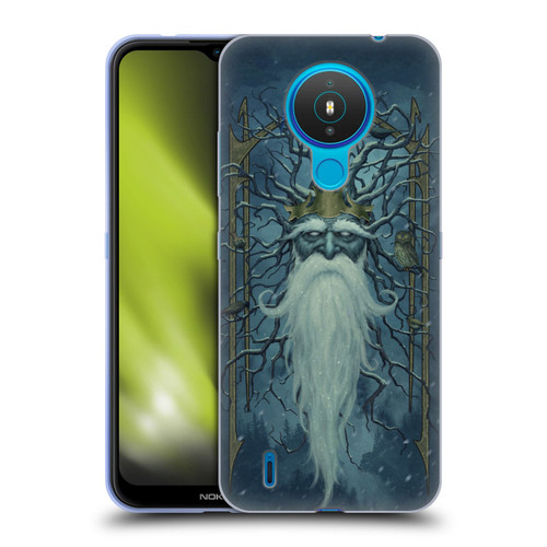 Christos Karapanos Key Art Winter Soft Gel Case for Nokia 1.4