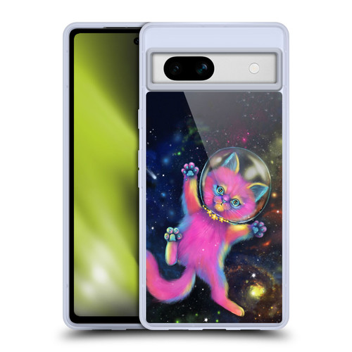 Ash Evans Graphics Lost In Space Soft Gel Case for Google Pixel 7a