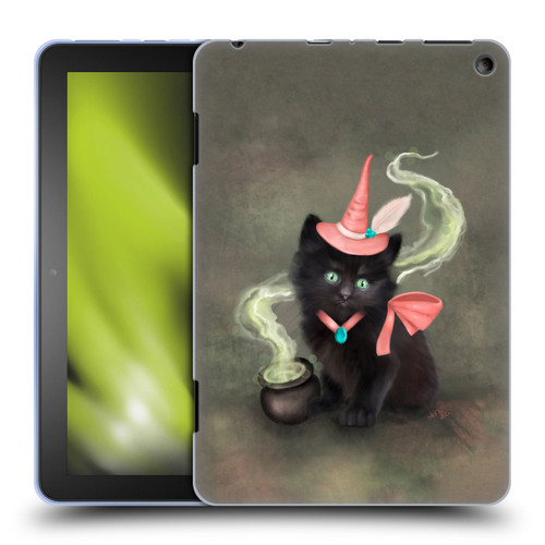 Ash Evans Graphics Familiar Spell Soft Gel Case for Amazon Fire HD 8/Fire HD 8 Plus 2020