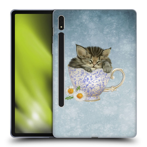 Ash Evans Graphics Chamomile Tea Soft Gel Case for Samsung Galaxy Tab S8