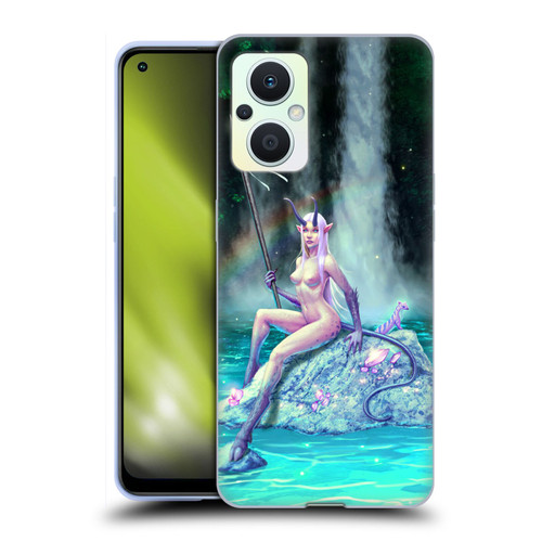 Christos Karapanos Key Art The Waterfall Soft Gel Case for OPPO Reno8 Lite
