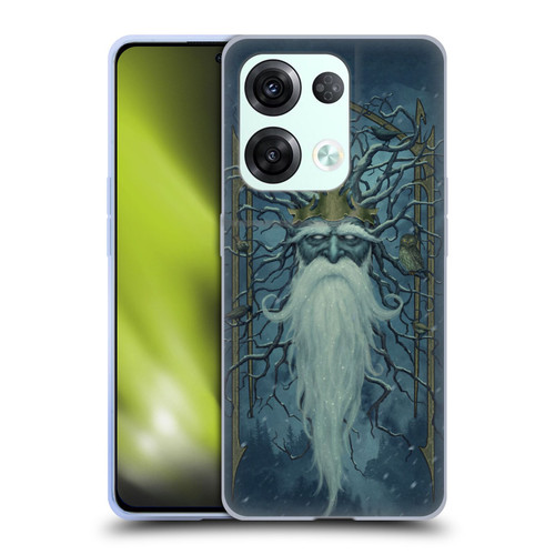 Christos Karapanos Key Art Winter Soft Gel Case for OPPO Reno8 Pro