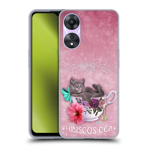 Ash Evans Graphics Hibiscus Tea Soft Gel Case for OPPO A78 4G