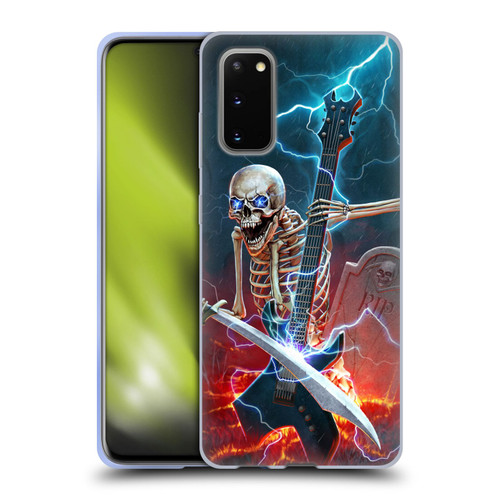 Christos Karapanos Key Art Metal Skeleton Soft Gel Case for Samsung Galaxy S20 / S20 5G