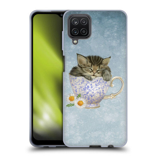 Ash Evans Graphics Chamomile Tea Soft Gel Case for Samsung Galaxy A12 (2020)