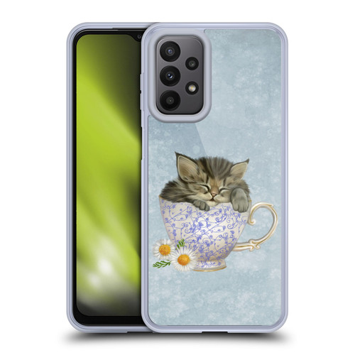 Ash Evans Graphics Chamomile Tea Soft Gel Case for Samsung Galaxy A23 / 5G (2022)