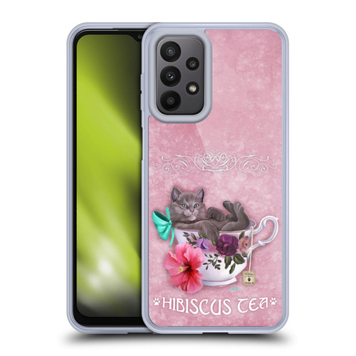 Ash Evans Graphics Hibiscus Tea Soft Gel Case for Samsung Galaxy A23 / 5G (2022)