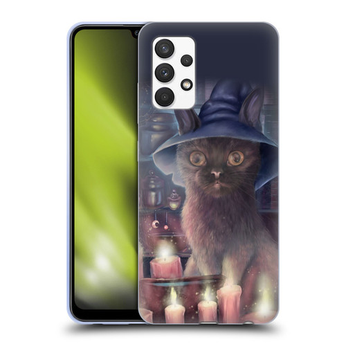 Ash Evans Graphics Toil And Trouble Soft Gel Case for Samsung Galaxy A32 (2021)