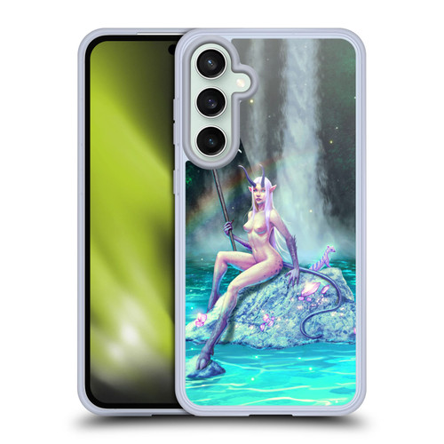 Christos Karapanos Key Art The Waterfall Soft Gel Case for Samsung Galaxy S23 FE 5G