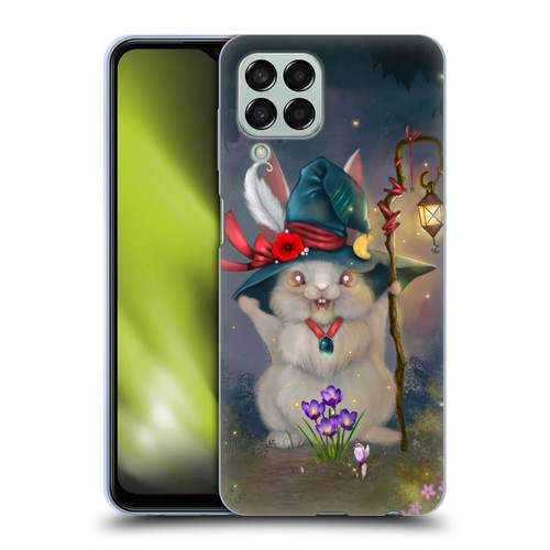 Ash Evans Graphics Magic Bunny Soft Gel Case for Samsung Galaxy M33 (2022)