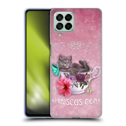 Ash Evans Graphics Hibiscus Tea Soft Gel Case for Samsung Galaxy M53 (2022)