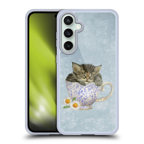 Ash Evans Graphics Chamomile Tea Soft Gel Case for Samsung Galaxy S23 FE 5G