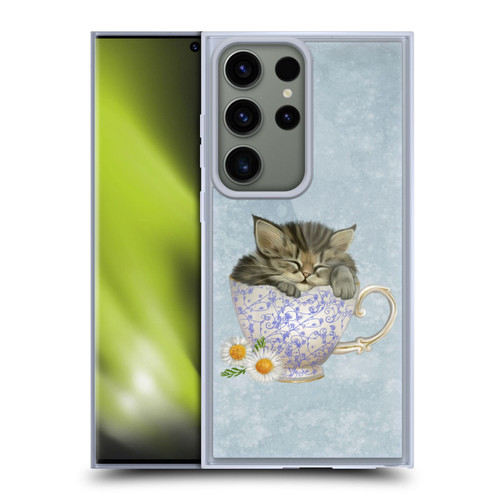 Ash Evans Graphics Chamomile Tea Soft Gel Case for Samsung Galaxy S23 Ultra 5G