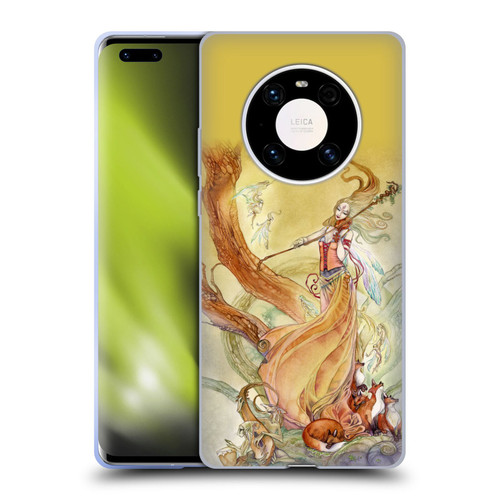 Stephanie Law Art Violin Soft Gel Case for Huawei Mate 40 Pro 5G