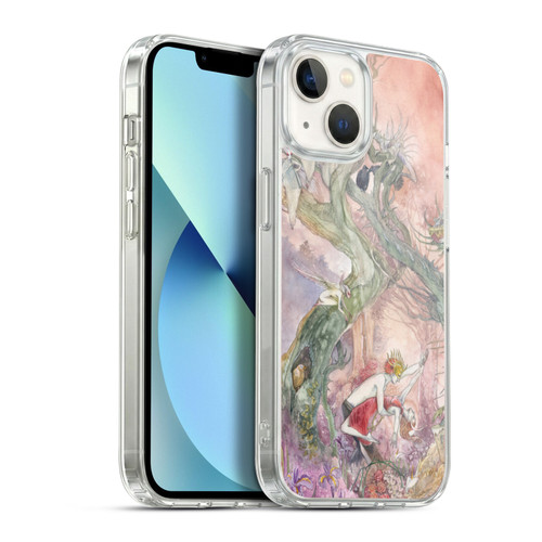 Stephanie Law Art Love Soft Gel Case for Apple iPhone 13