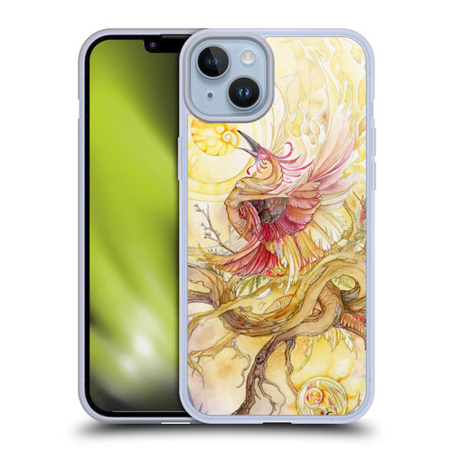 Stephanie Law Art Phoenix Soft Gel Case for Apple iPhone 14 Plus