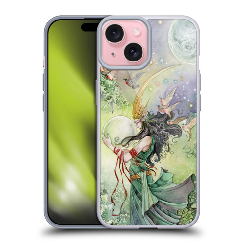 Stephanie Law Art World Soft Gel Case for Apple iPhone 15