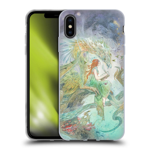 Stephanie Law Art Transcribing The Wind Soft Gel Case for Apple iPhone XS Max