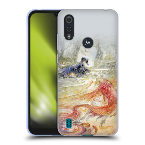 Stephanie Law Art Pure Heart Soft Gel Case for Motorola Moto E6s (2020)