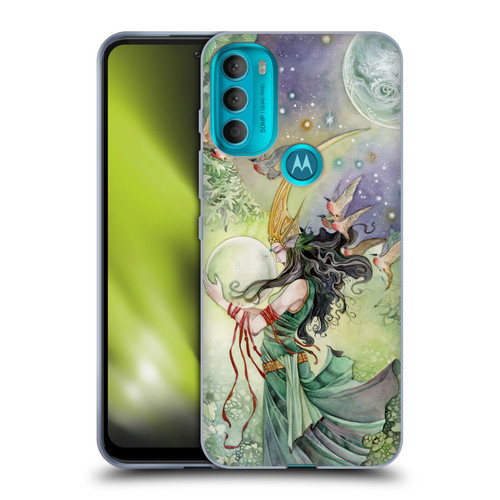 Stephanie Law Art World Soft Gel Case for Motorola Moto G71 5G