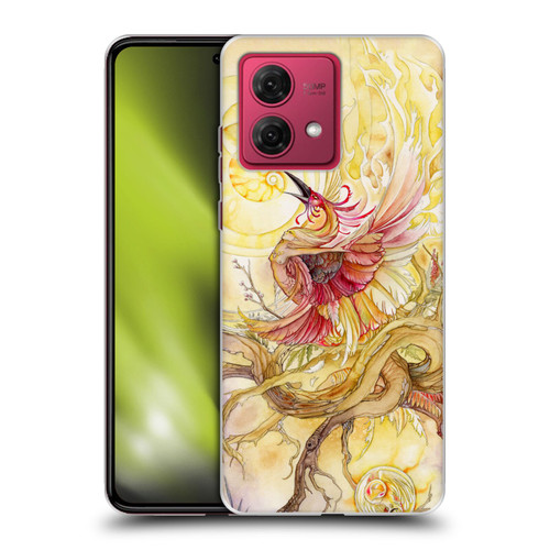 Stephanie Law Art Phoenix Soft Gel Case for Motorola Moto G84 5G