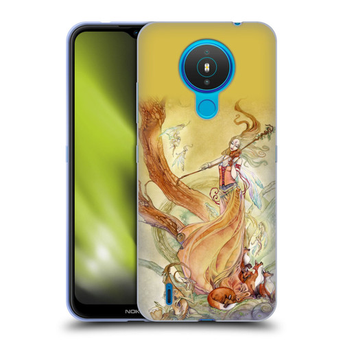 Stephanie Law Art Violin Soft Gel Case for Nokia 1.4