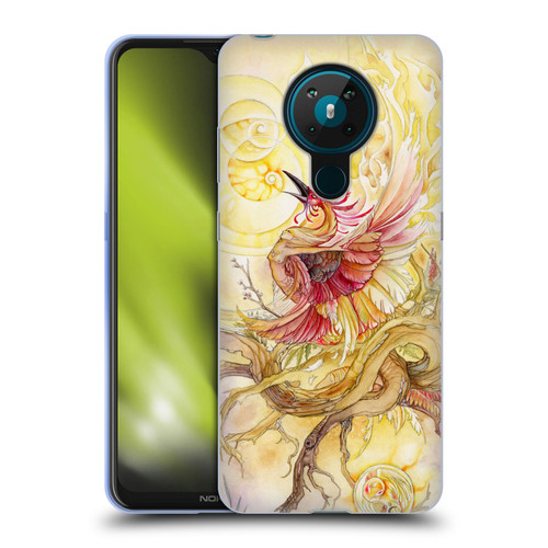 Stephanie Law Art Phoenix Soft Gel Case for Nokia 5.3