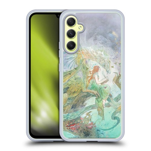 Stephanie Law Art Transcribing The Wind Soft Gel Case for Samsung Galaxy A34 5G