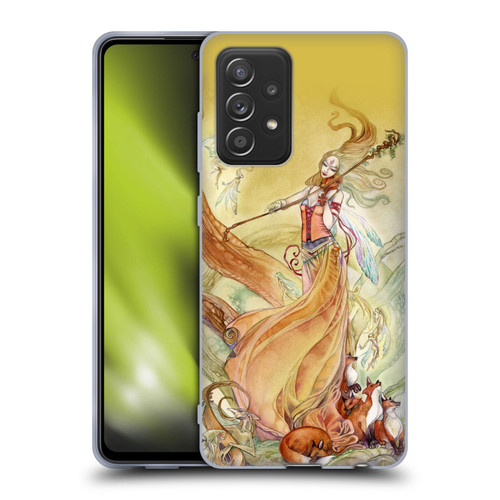 Stephanie Law Art Violin Soft Gel Case for Samsung Galaxy A52 / A52s / 5G (2021)