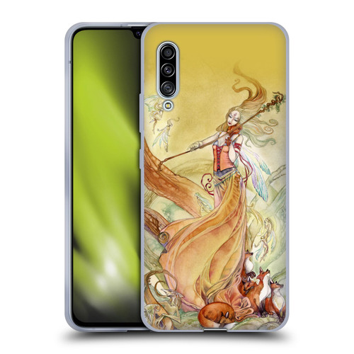 Stephanie Law Art Violin Soft Gel Case for Samsung Galaxy A90 5G (2019)