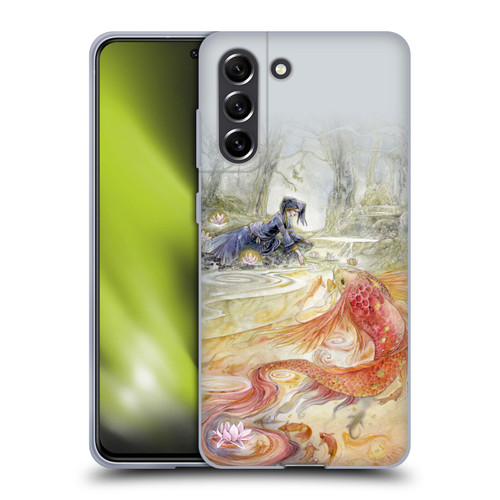 Stephanie Law Art Pure Heart Soft Gel Case for Samsung Galaxy S21 FE 5G