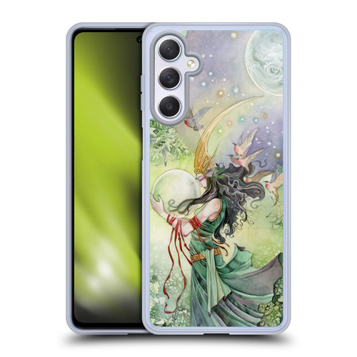 Stephanie Law Art World Soft Gel Case for Samsung Galaxy M54 5G