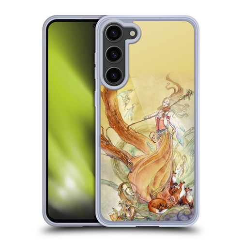 Stephanie Law Art Violin Soft Gel Case for Samsung Galaxy S23+ 5G