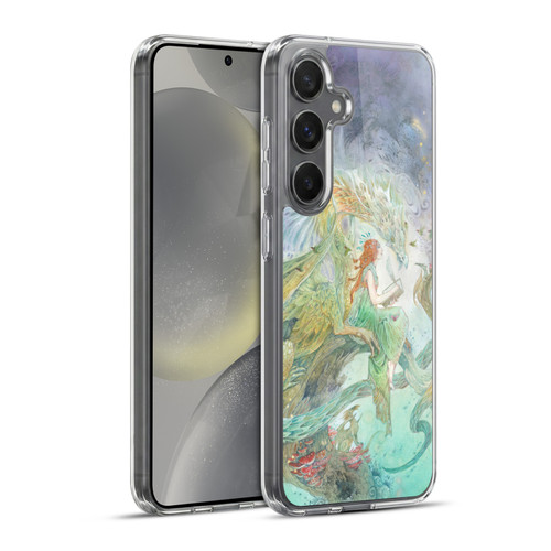 Stephanie Law Art Transcribing The Wind Soft Gel Case for Samsung Galaxy S24+ 5G & MagSafe