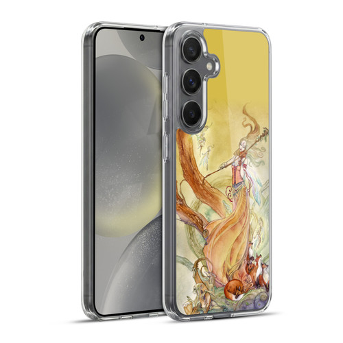 Stephanie Law Art Violin Soft Gel Case for Samsung Galaxy S24+ 5G & MagSafe