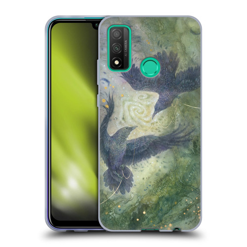 Stephanie Law Graphics Huginn And Muninn Soft Gel Case for Huawei P Smart (2020)